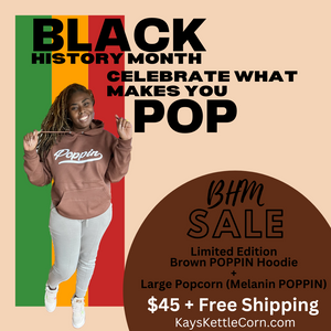 Black History Month Brown Hoodie